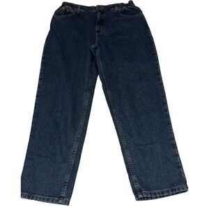 LL Bean Double L Jeans Women’s 16P Blue Comfort Waist Relaxed Fit